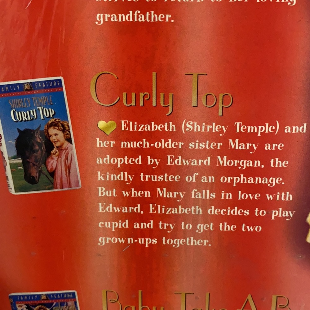 SHIRLEY TEMPLE, Triple-Pack Movie Collection - Picture 4 of 7
